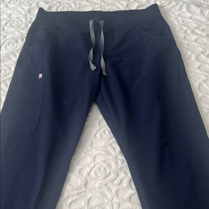 Figs ladies scrub pants, navy blue